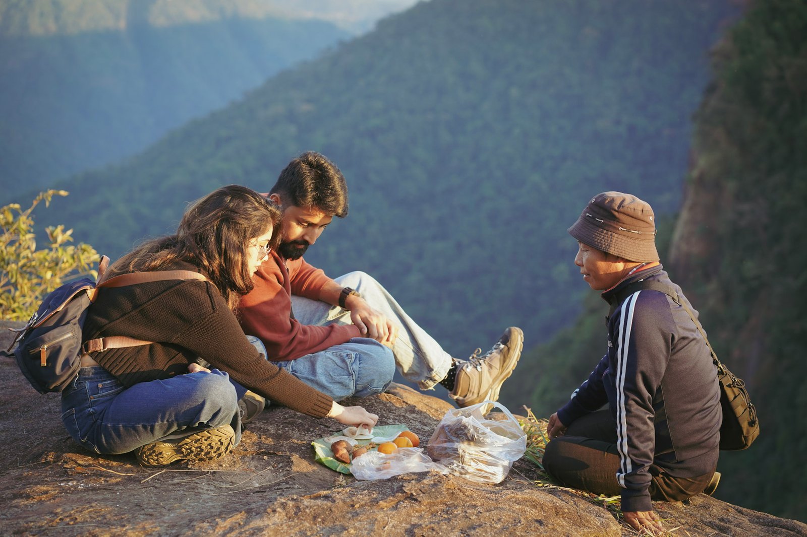 Pynther village in the hills of Meghalaya